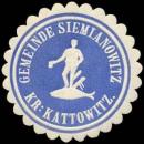 Siegelmarke Gemeinde Siemianowitz Kreis Kattowitz W0310403